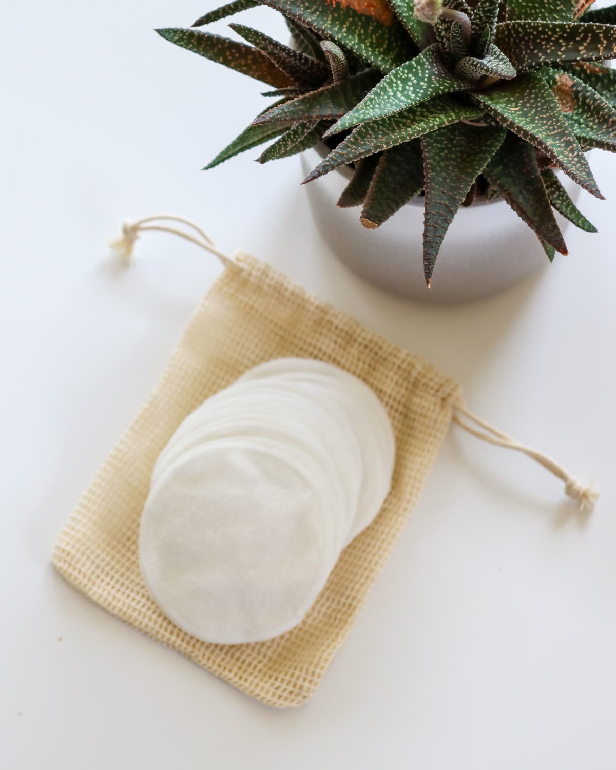 Lingettes démaquillantes lavables (lot de 6)