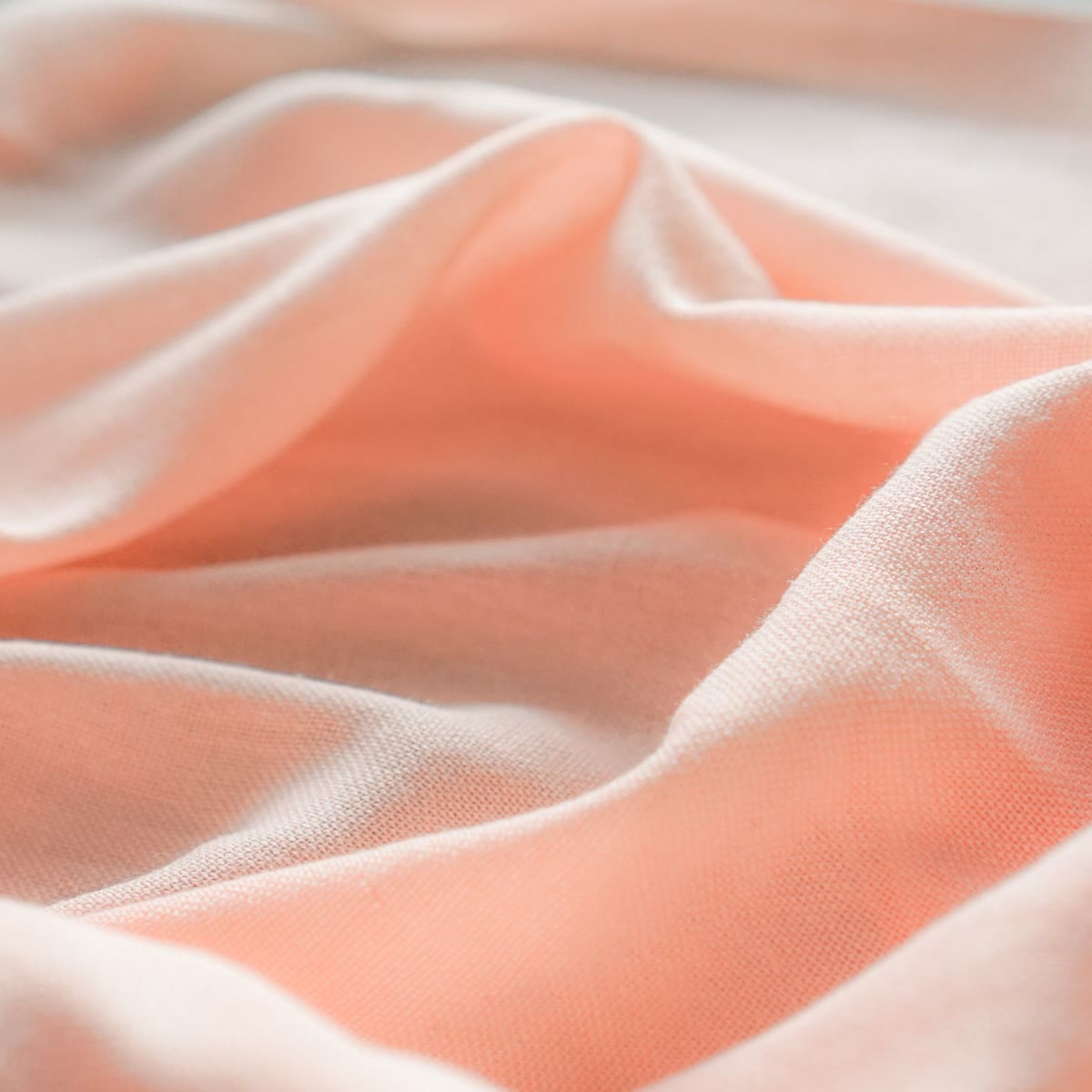 Coton uni pêche